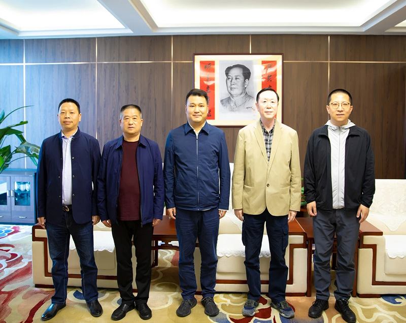 以会促商|秦商百人会领导一行来访国成青兰参观座谈